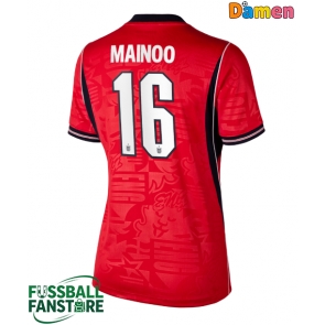 England Kobbie Mainoo #16 Replik Auswärtstrikot Damen WM 2026 Kurzarm